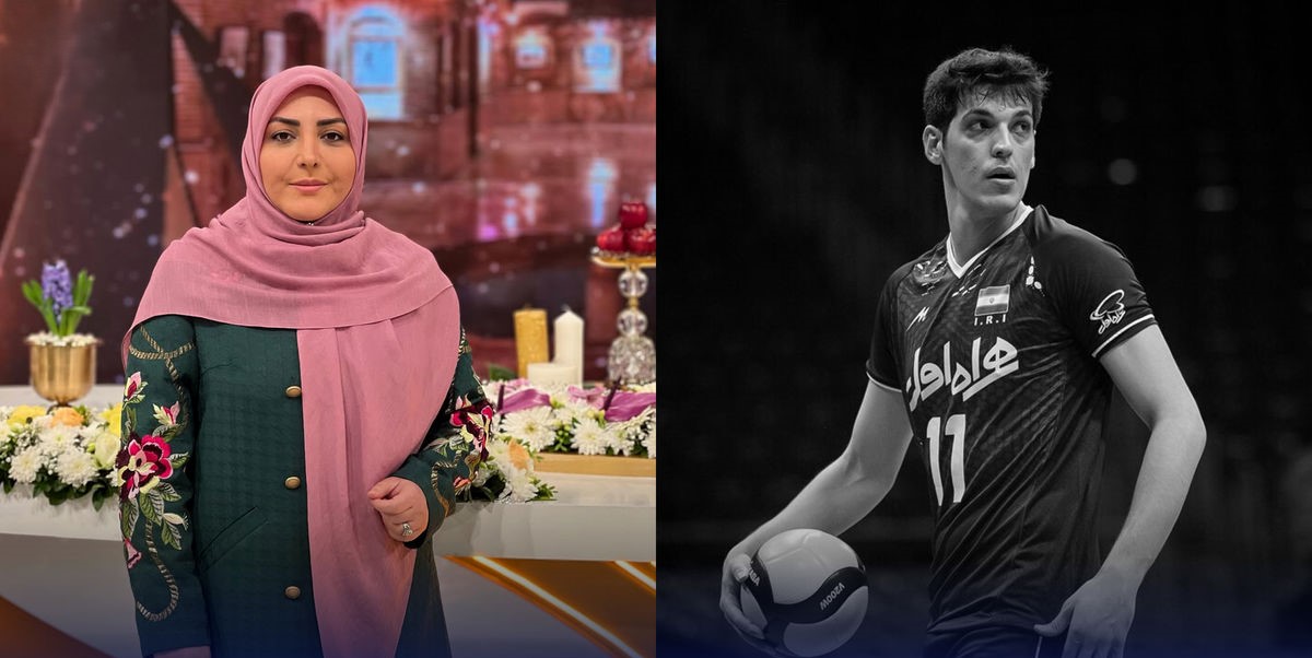 بهت و اندوه المیرا شریفی مقدم هنگام اعلام خبر درگذشت صابر کاظمی