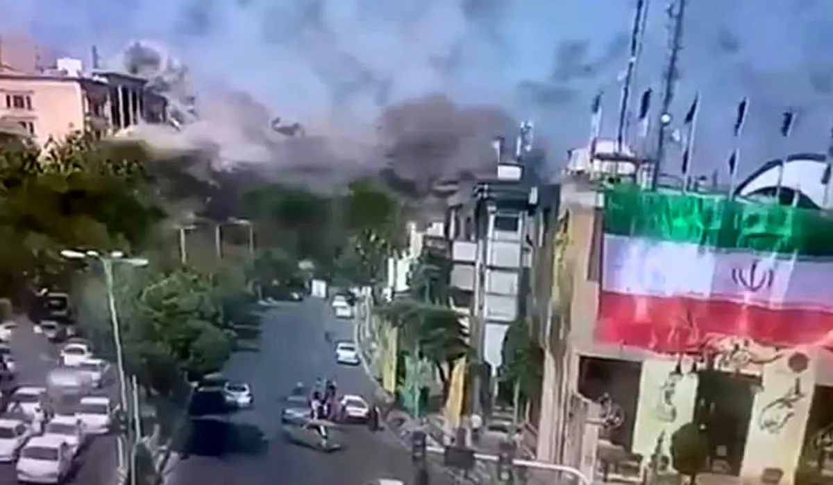 ویدئویی واضح و وحشتناک از حمله اسرائیل به میدان قدس تجریش