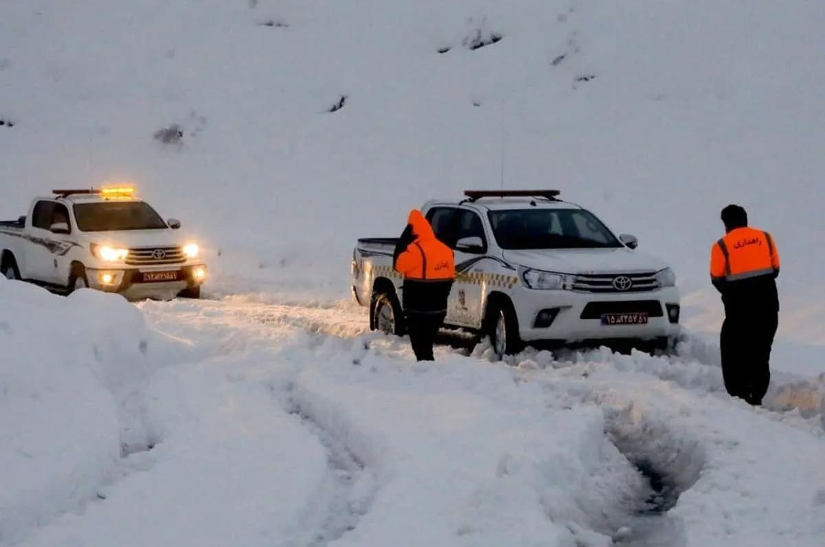 آخرین وضعیت راه‌های کشور 9 دی | یخبندان در جاده؛ سفر ممنوع شد