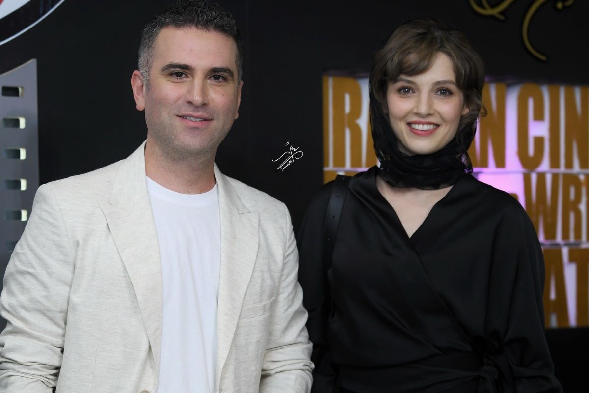 لحظه ترسیدن مهسا حجازی از حرکت جنجالی هوتن شکیبا در جشن منتقدان سینما