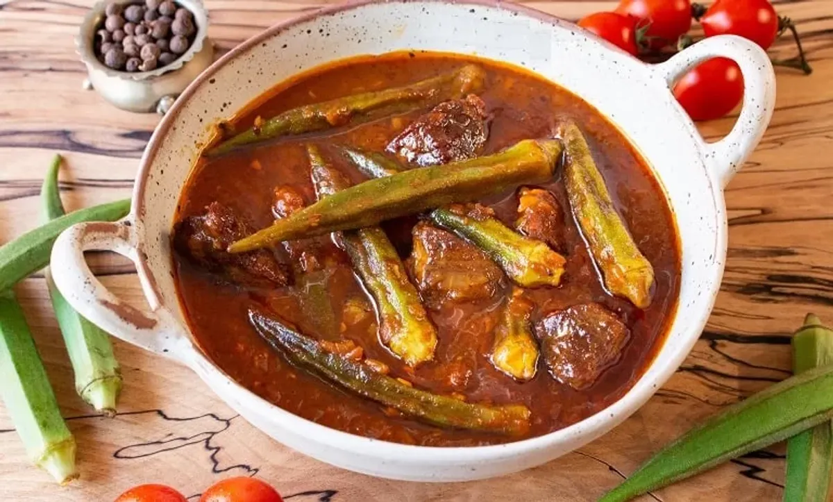 طرز تهیه آبگوشت اصیل ایلام با بامیه