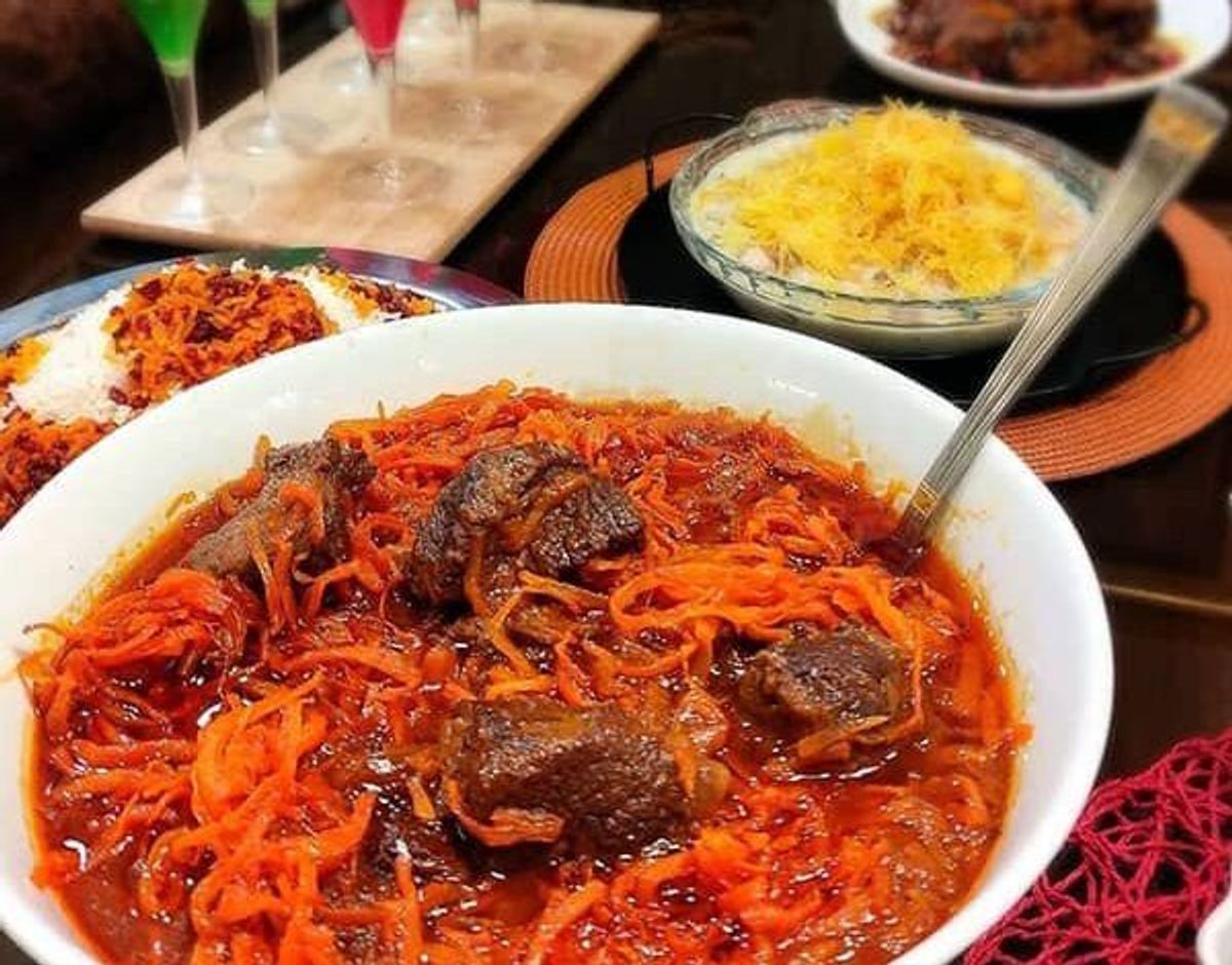 طرز تهیه خورشت هویج اصیل تبریزی