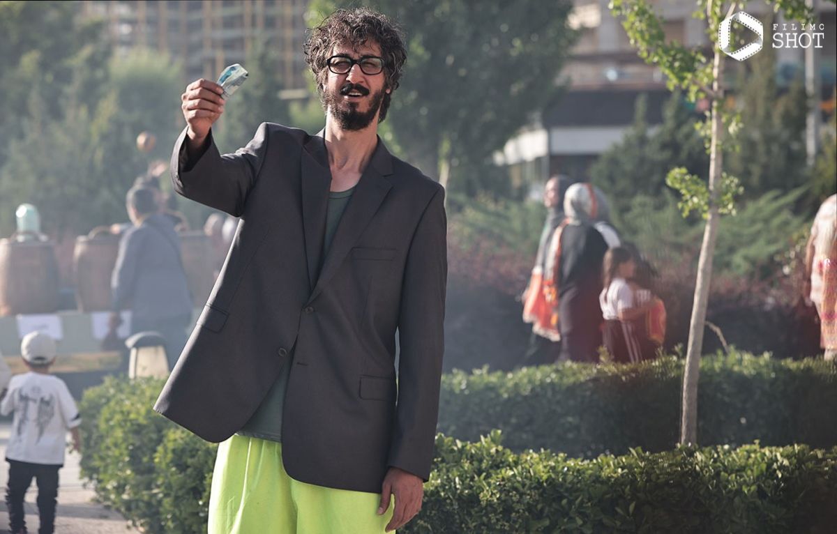 بهرام افشاری و هومن حاجی عبداللهی در اکران مردمی فیلم مرد عینکی