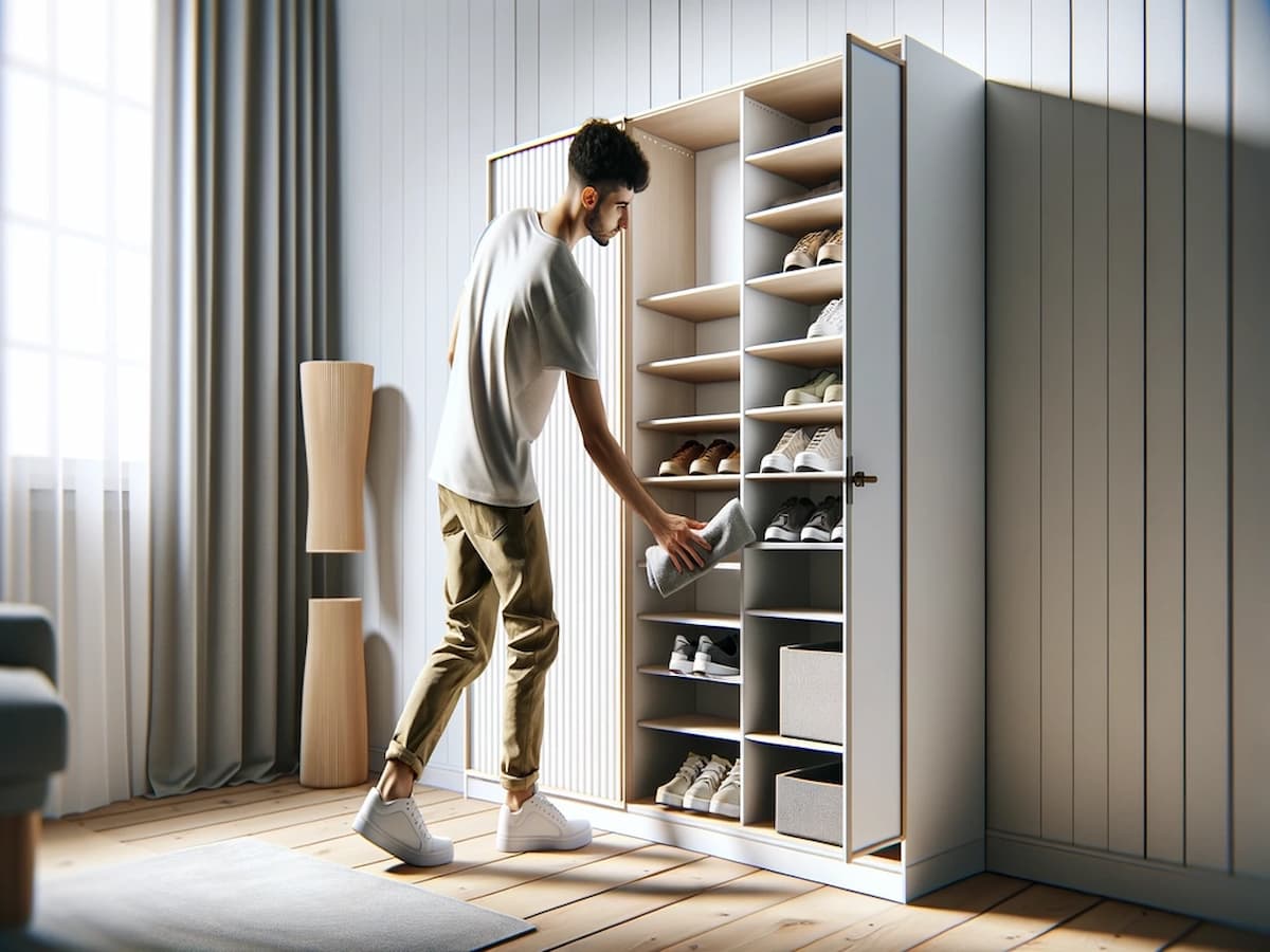 ترفند خانه داری امروز | چطور جلوی بوی بد جاکفشی را بگیریم؟ | رازهای خانگی برای از بین بردن بوی نامطبوع جاکفشی