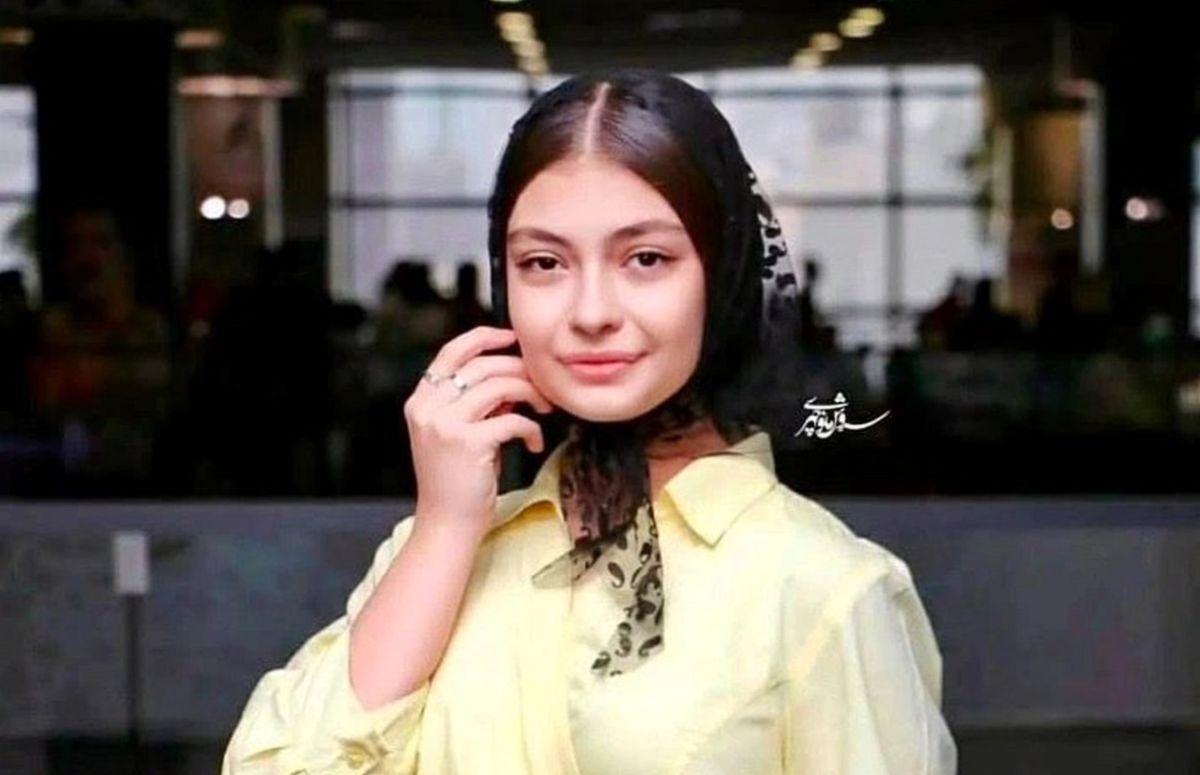 گریم قجری ستایش دهقان بازیگر نقش فروغ در سریال شکارگاه