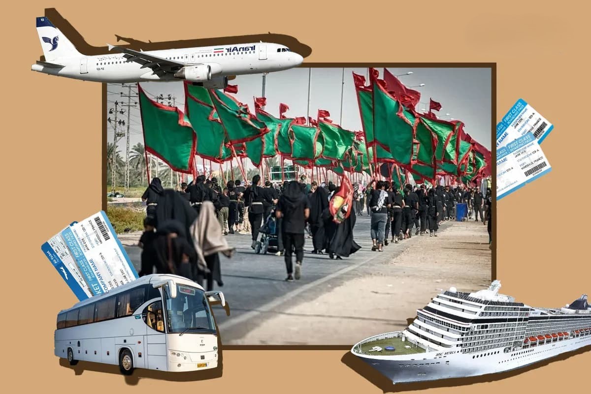 هزینه بلیط سفر اربعین حسینی در مسیرهای مختلف چقدر است؟