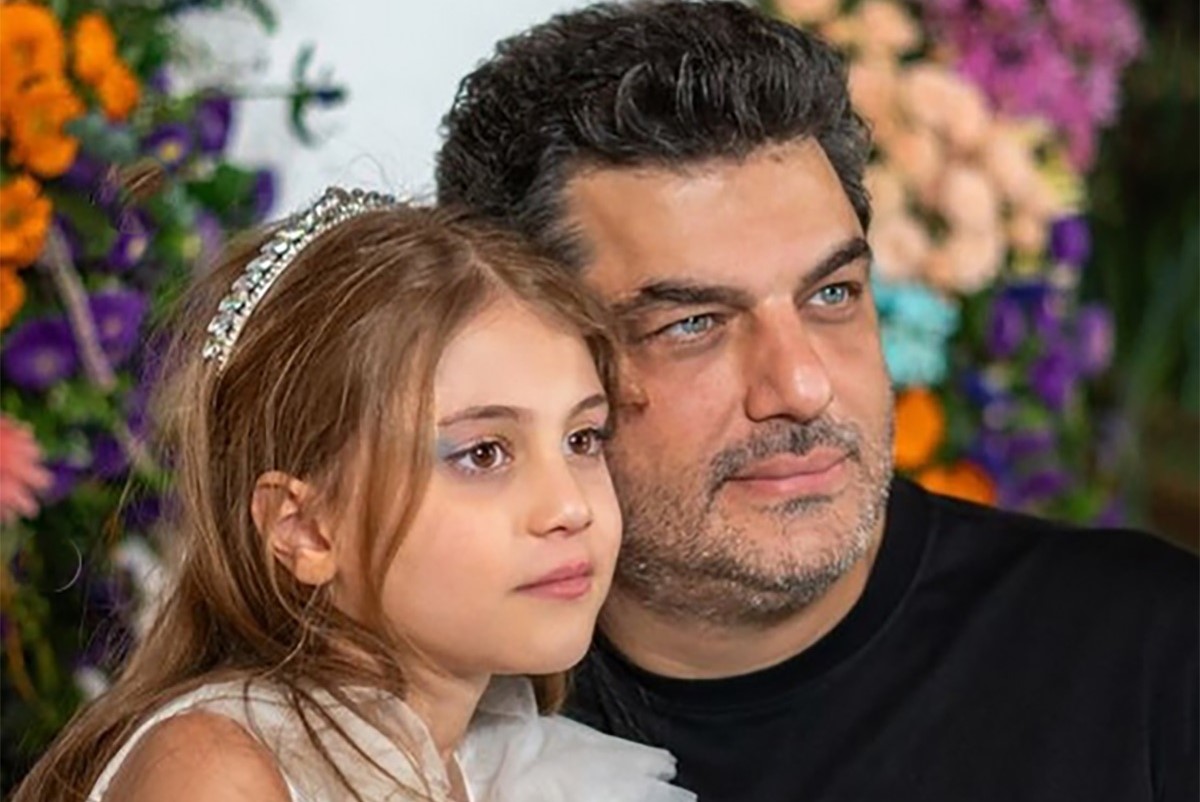 برکه درخشانی در آغوش پُر مهر پدرش سام درخشانی+فیلم