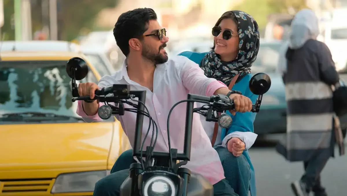 پشت صحنه گریم سینا مهراد در سریال از یاد رفته