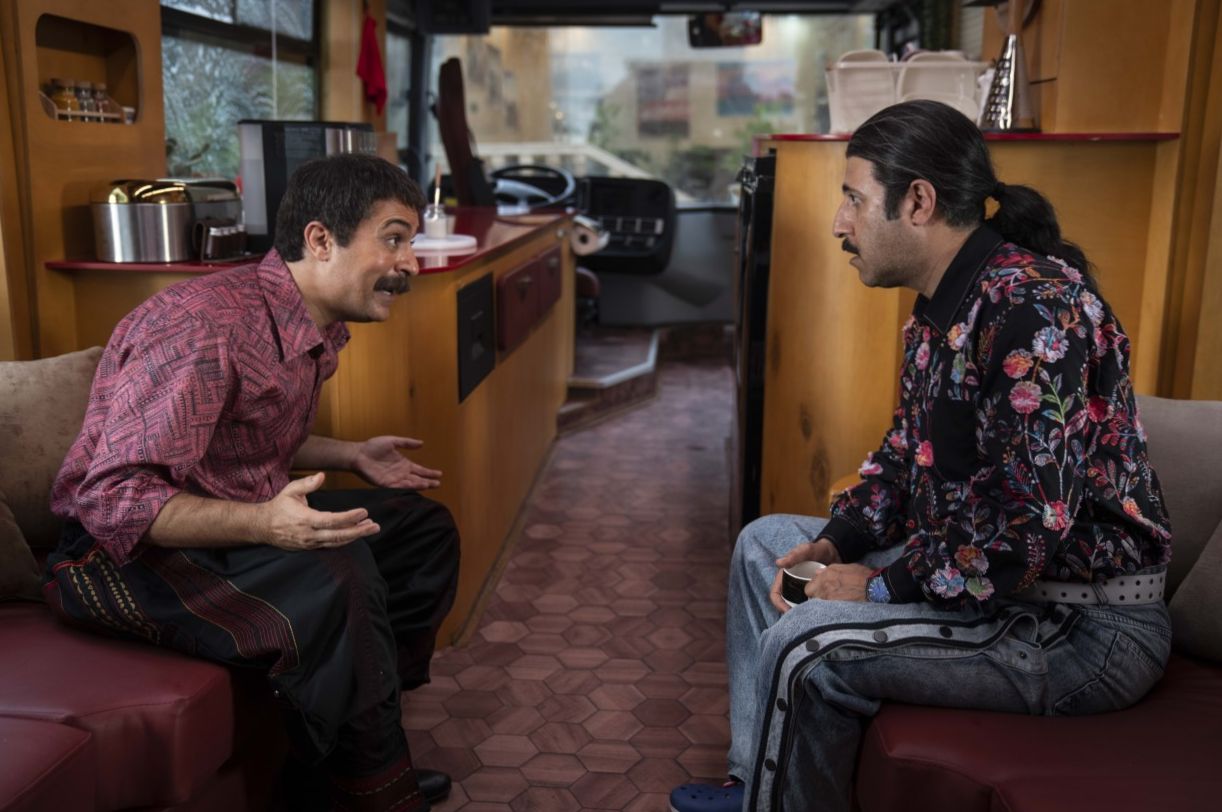 حمله خرس به کمپر ارسطو| فداکاری بهتاش برای نجات خانواده نقی معمولی