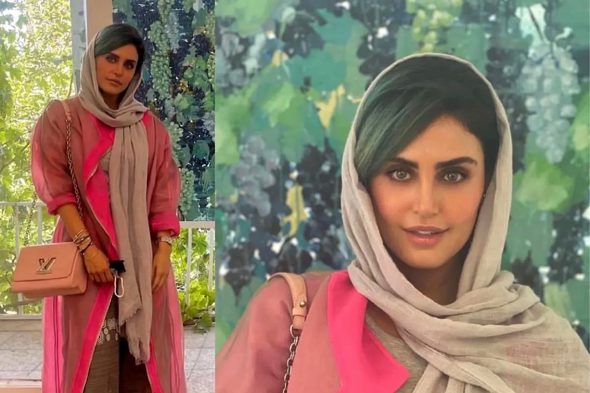 الناز شاکردوست با تیپ اروپایی در ضیافت شبانه