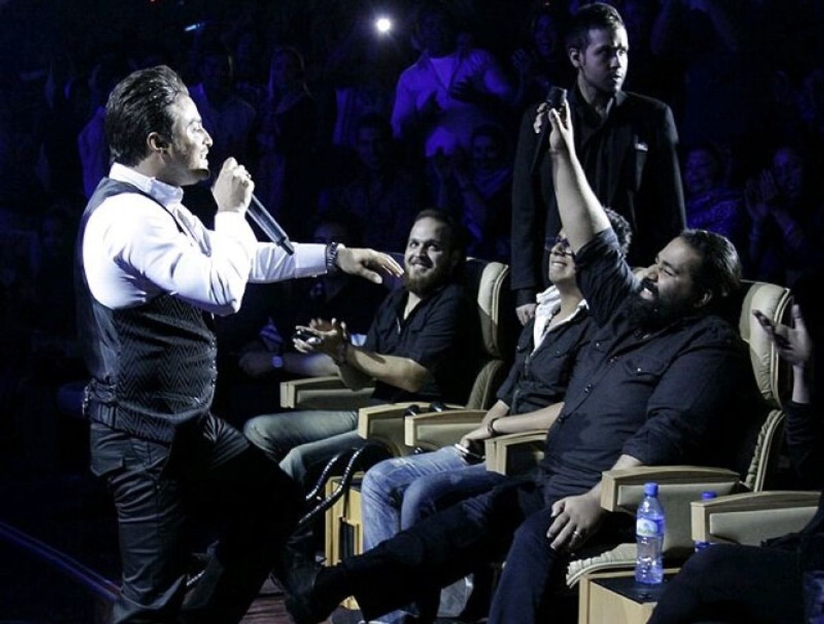 خواننده معروف مهمان ویژه کنسرت رضا صادقی| همخوانی آهنگ خاطرهانگیز «من و بارون» بعد از ۱۲ سال