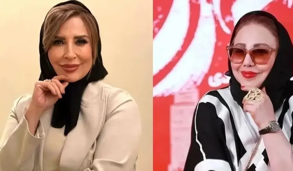 عکس تعجب آور از چهره بدون آرایش بهنوش بختیاری و مرجانه گلچین