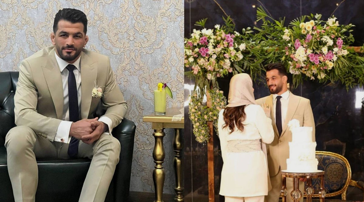 فیلم عروسی حسن یزدانی؛ تجملات بی‌حد و حصر در شب خاص قهرمان کشتی