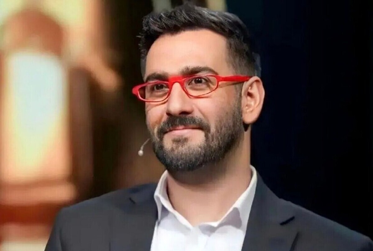 استایل جدید نیما شعبان نژاد با تیشرت صورتی و عینک قرمز