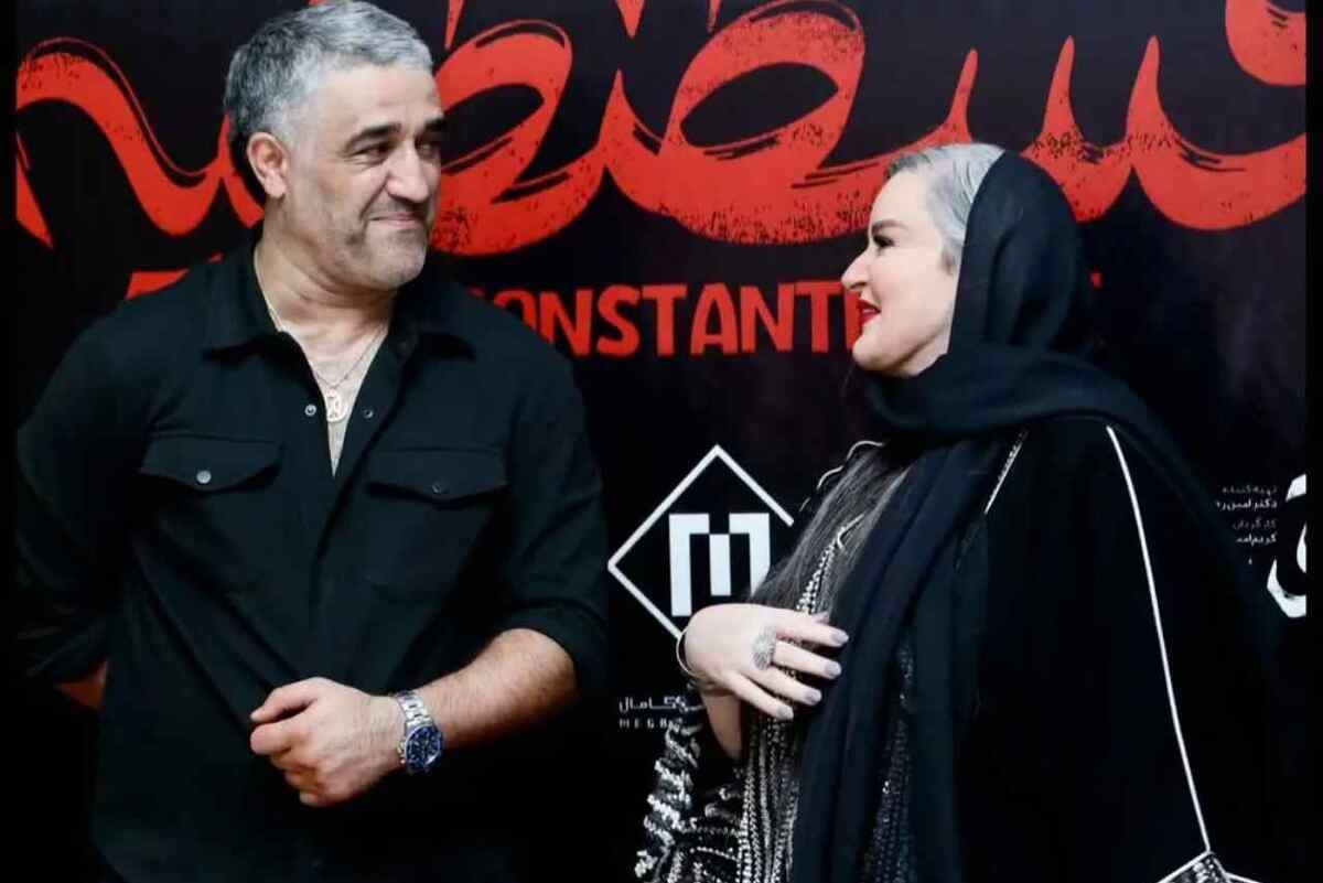 عکس زیرخاکی از نعیمه نظام‌ دوست و پژمان جمشیدی در ترکیه