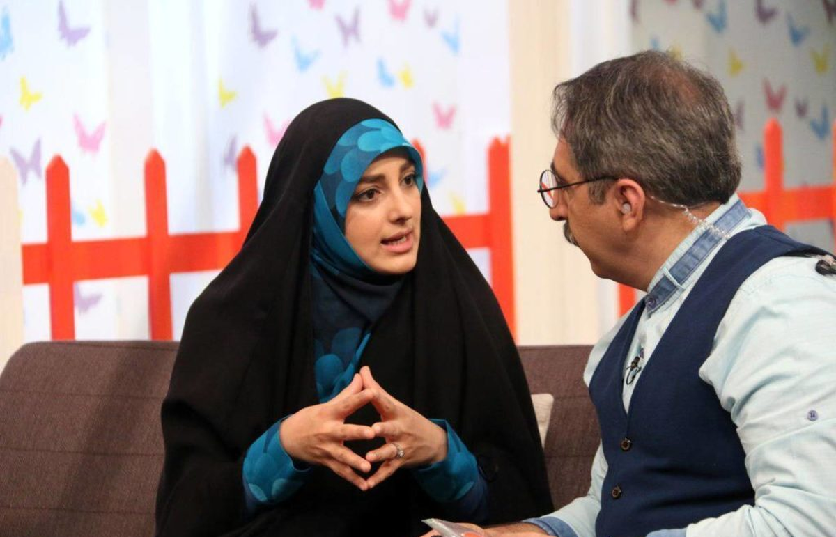 لحظات احساسی ستاره سادات قطبی با پسر ناتنی‌اش