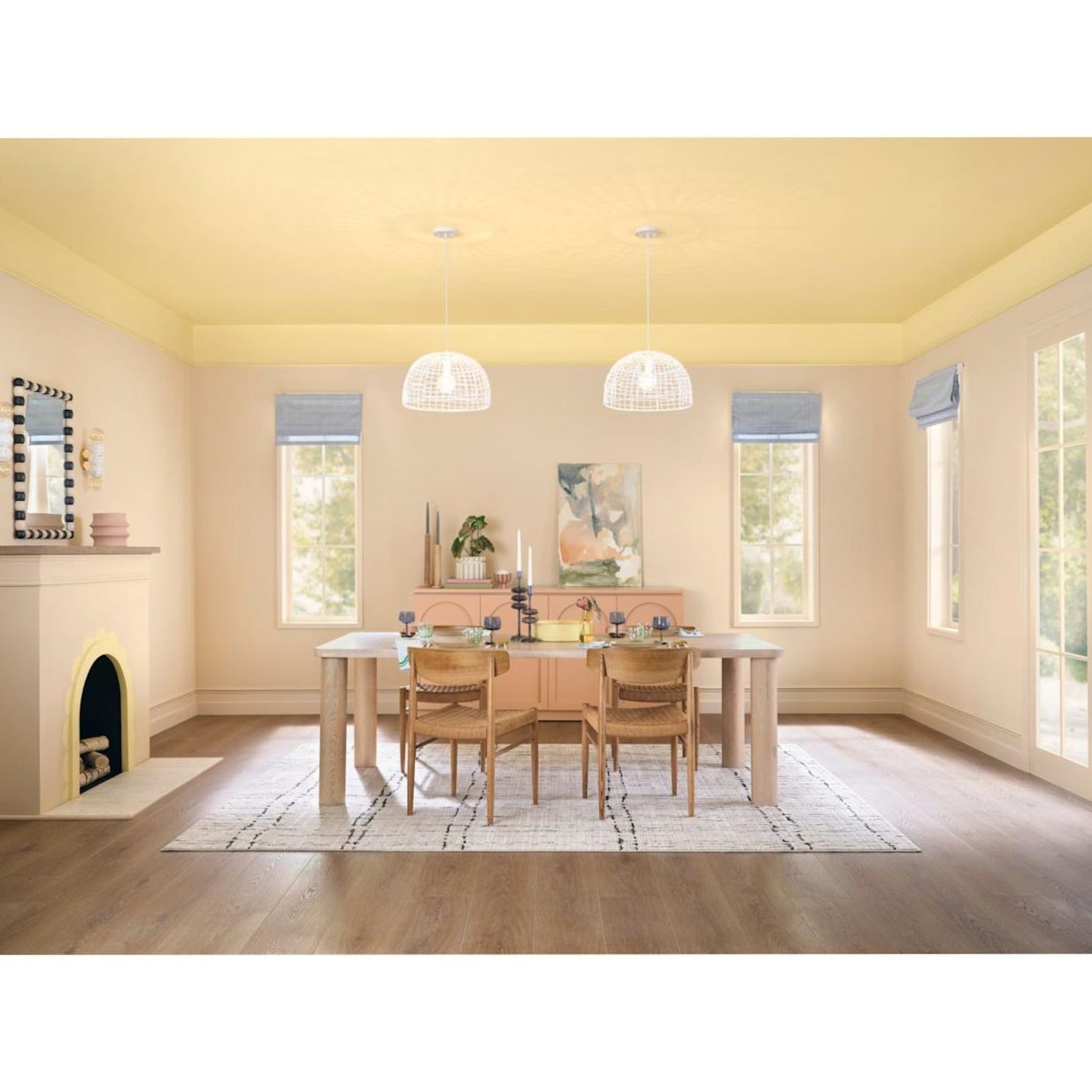 اگه میخوای به خونت گرما و روح بدی، یکی از این ۴ رنگ رو برای دیوار انتخاب کن