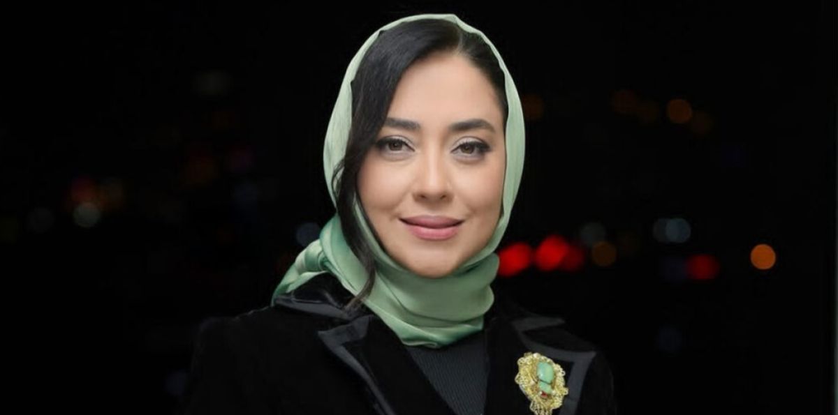 سلفی جذاب بهاره کیان‌افشار و پوریا شکیبایی در پشت صحنه تاسیان