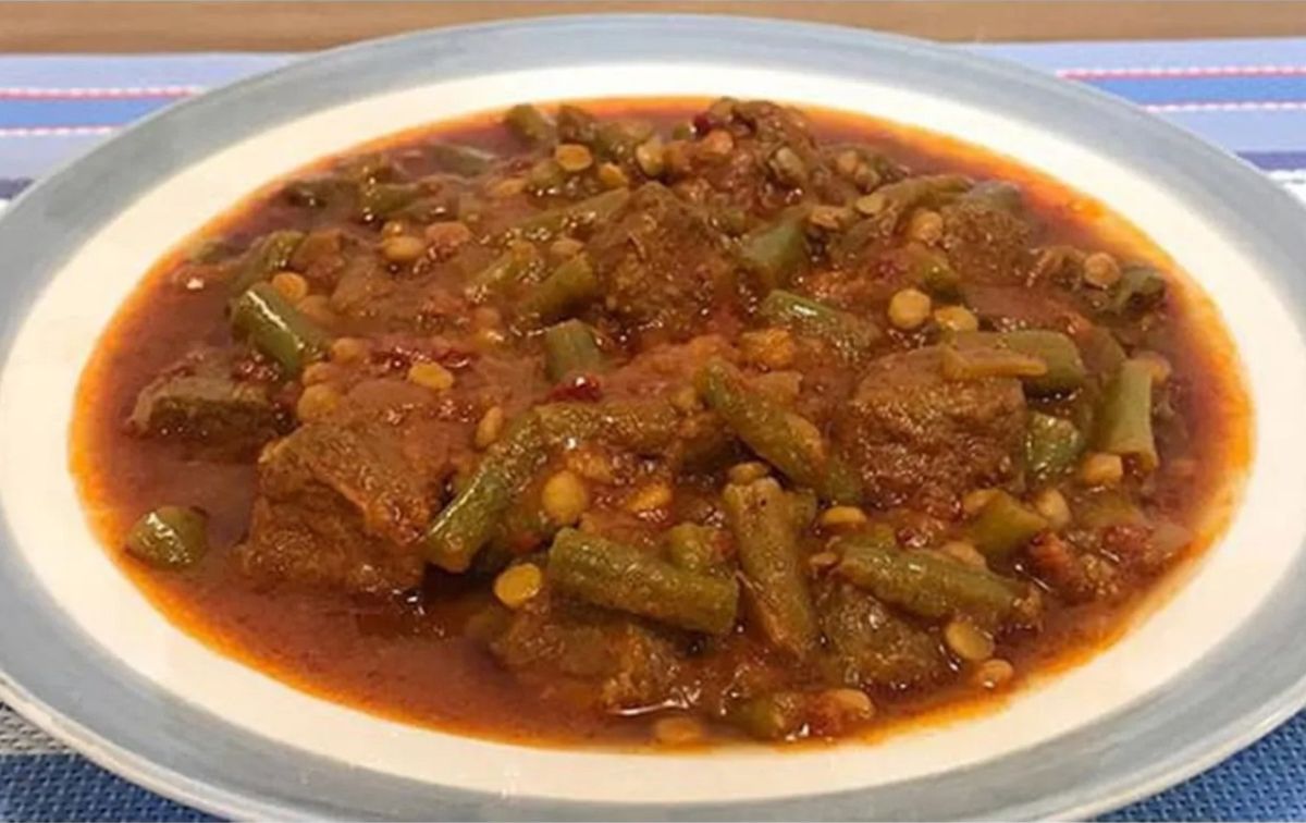 طرز تهیه خورشت گوشت با لوبیا سبز؛ آموزش کامل و فوتوفنهای حرفهای پخت