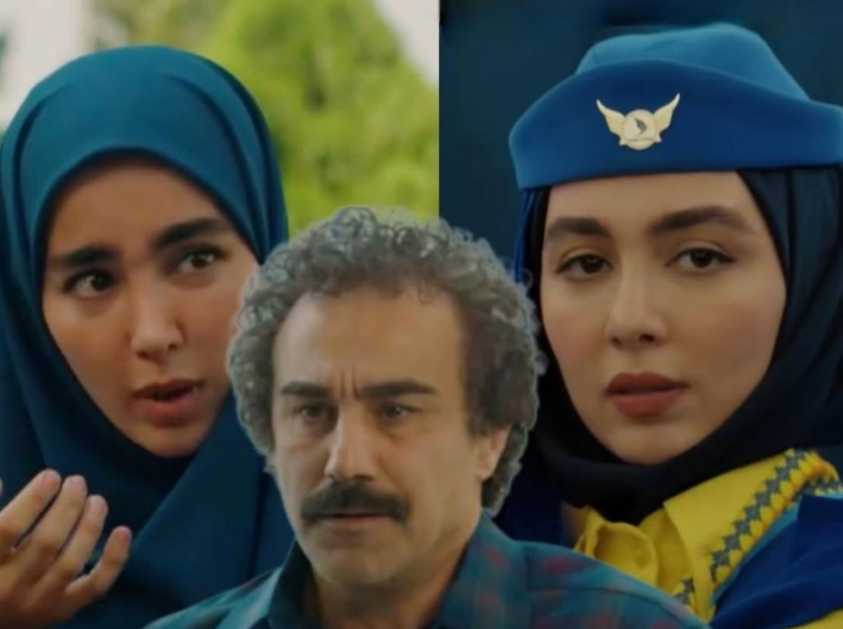 سارا و نیکای سریال پایتخت 7 در اکران عمومی قسمت آخر در برج میلاد