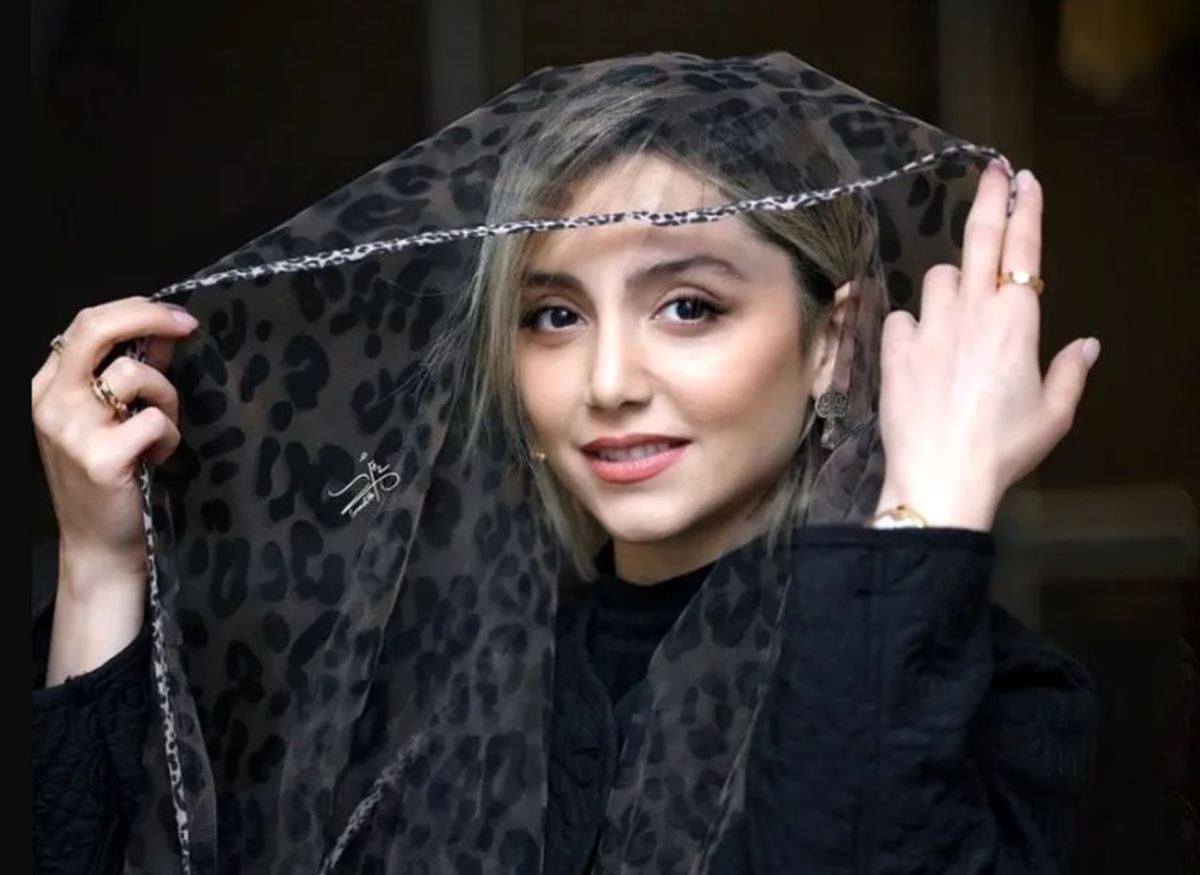 تصاویر لو رفته از تیپ متفاوت نازنین بیاتی در یک دورهمی!