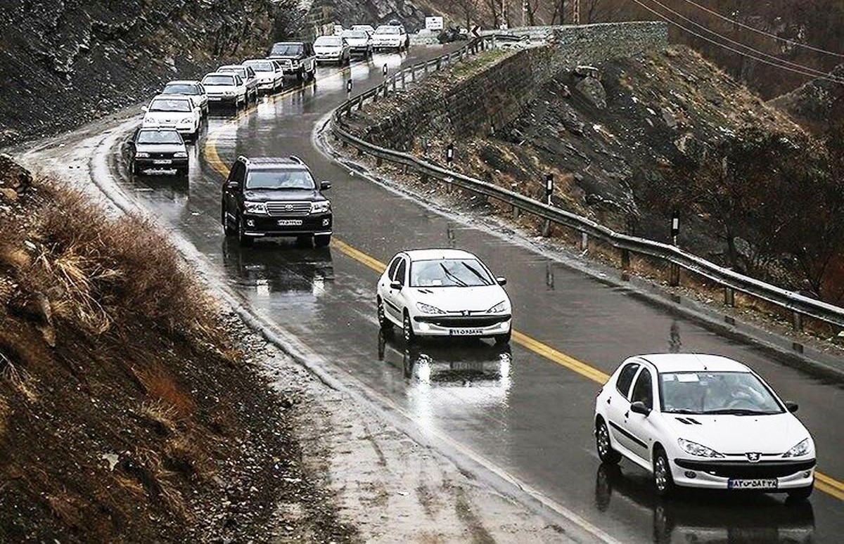 آخرین وضعیت جاده‌ها و محدودیت‌ های ترافیکی کشور امروز 26 بهمن 1403 ؛ یکطرفه شدن جاده چالوس از بعدازظهر