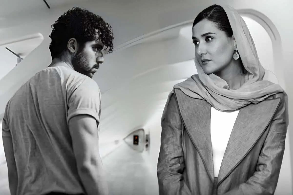 قاب پربازدید از پریناز ایزدیار و شروین حاجی پور در جنگل دو هزار تنکابن