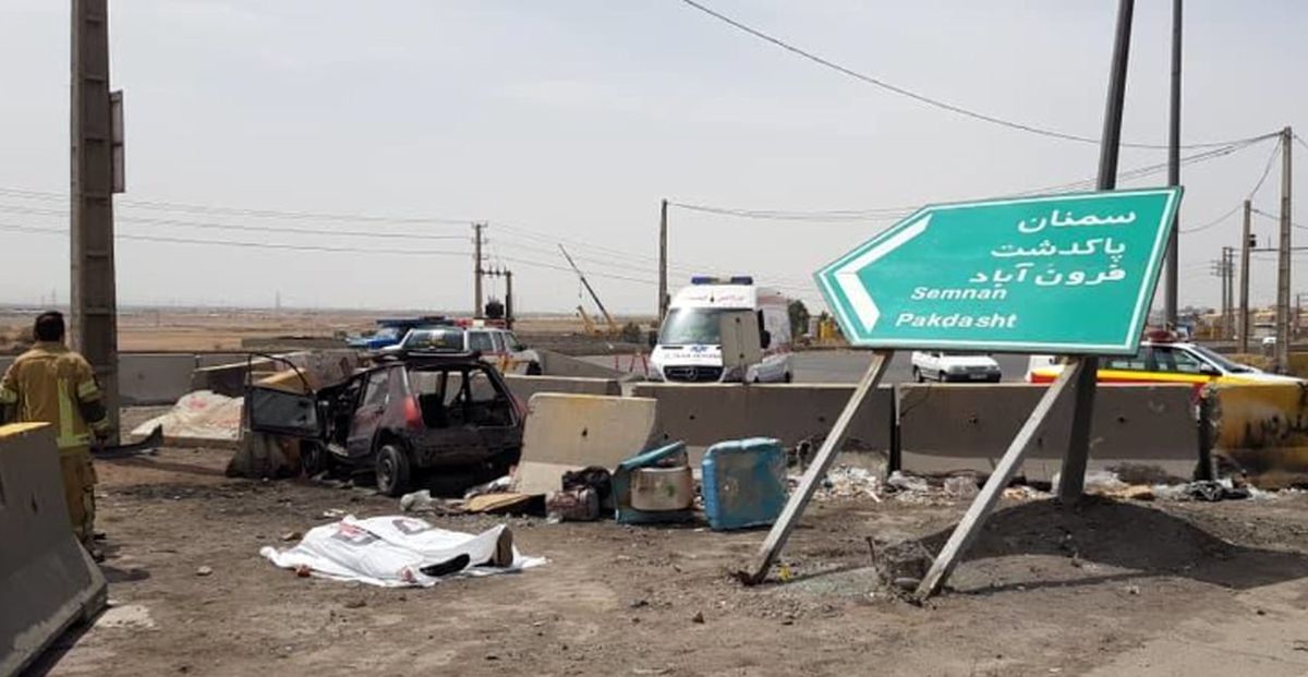 تصادف مرگبار در تبریز؛ نبستن کمربند ایمنی زن تبریزی را به کام مرگ کشاند