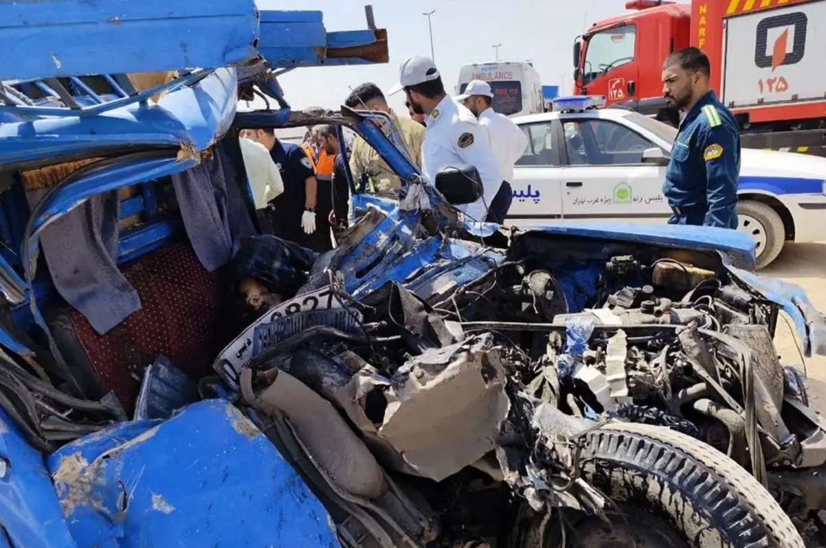 خبر داغ حوادث امروز | برخورد وانت نیسان با پژو پارس، جان ۳ نفر را گرفت