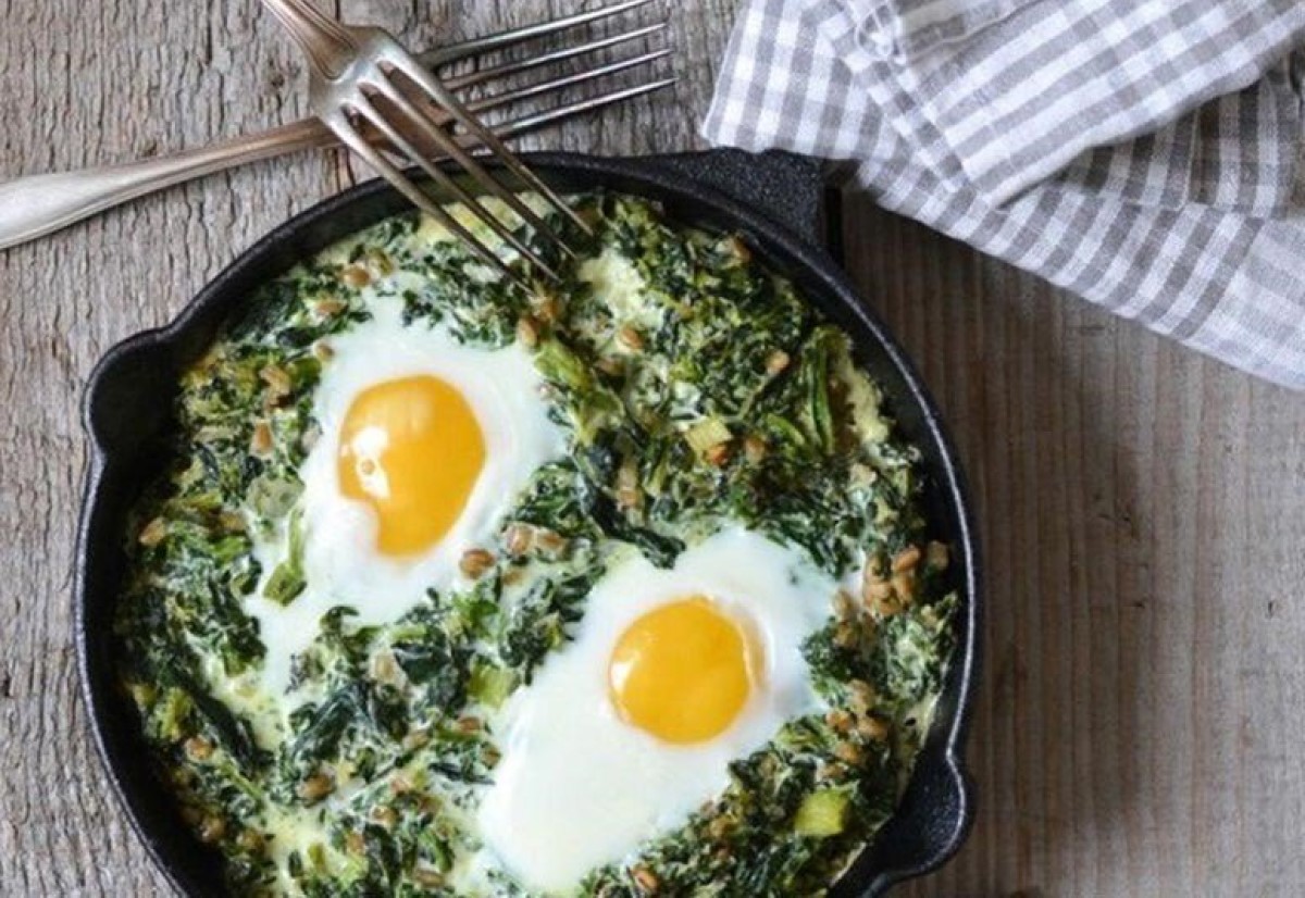 طرز تهیه املت اسفناج؛ یک صبحانه مقوی و پرانرژی