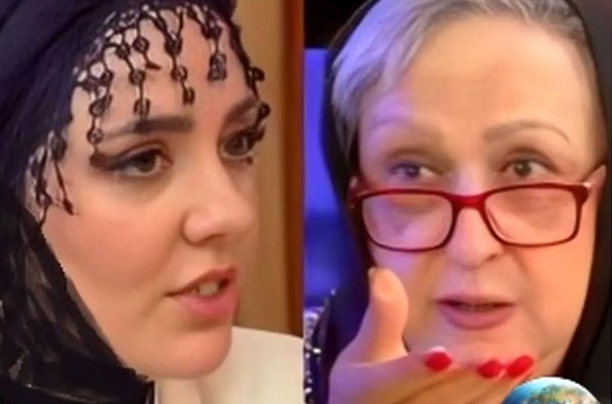 ناراحتی شدید مریم امیرجلالی از تیکه سنگین حوریه مقدم در شام ایرانی