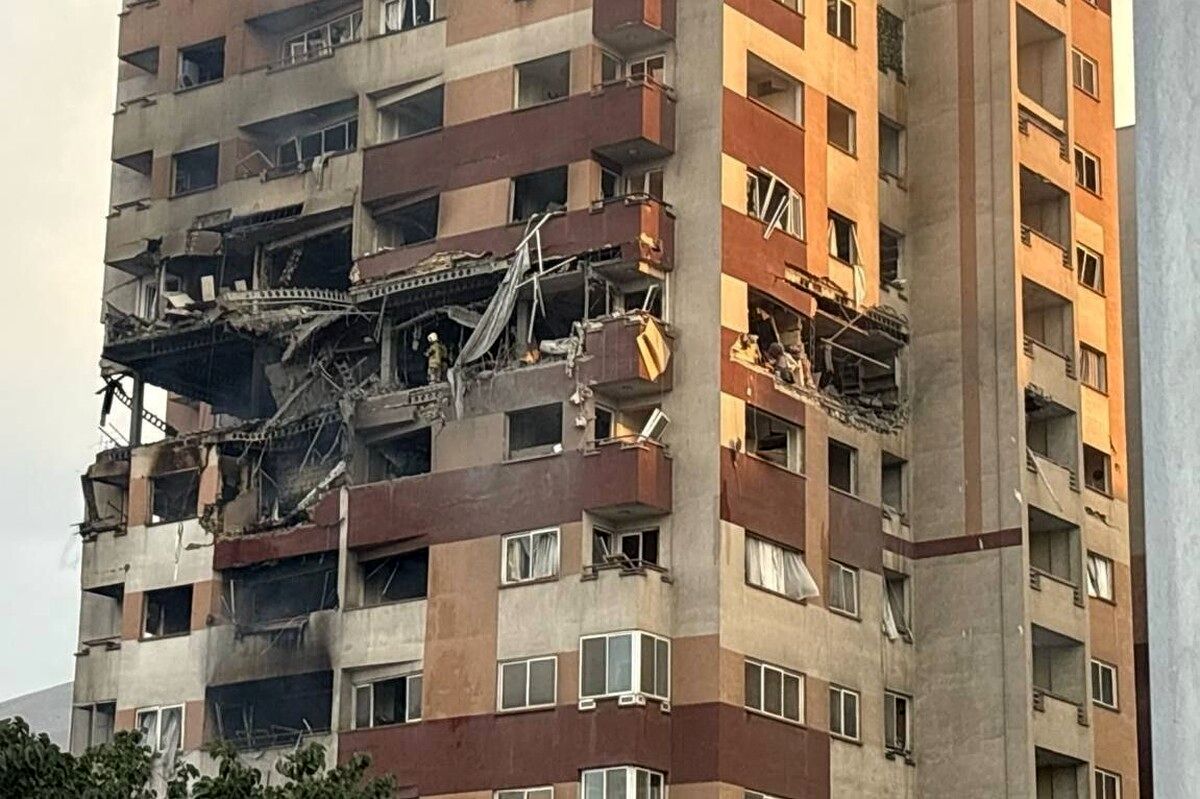 ویدئو حمله اسرائیل به محله ستارخان تهران | تعداد مصدومان نامشخص است