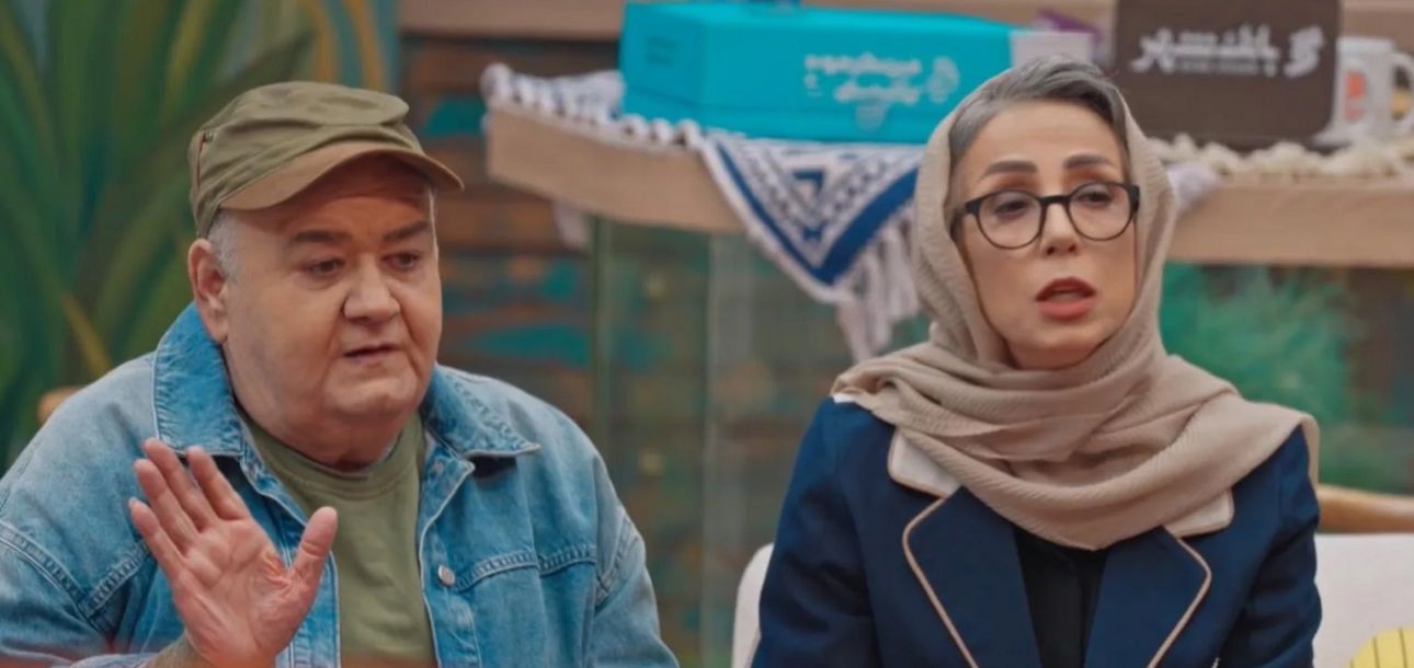 همسر واقعی اکبر عبدی در جوکر خانوادگی حضور یافت؛ روایت بامزه از آغاز آشنایی+ فیلم