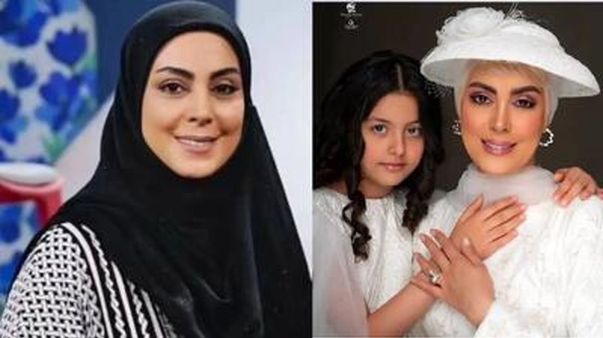 عکس عروسی نیلوفر شهیدی بازیگر سریال گاندو و همسرش