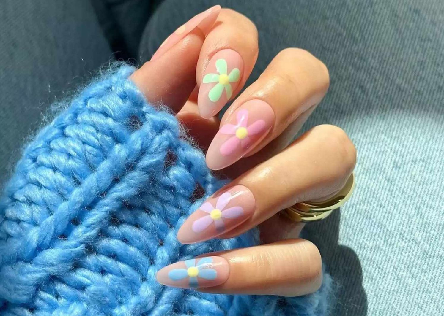 طراحی ناخن امروز | 15 ایده طراحی ناخن بهاری؛ جشن رنگ‌های پاستلی روی نوک انگشتان