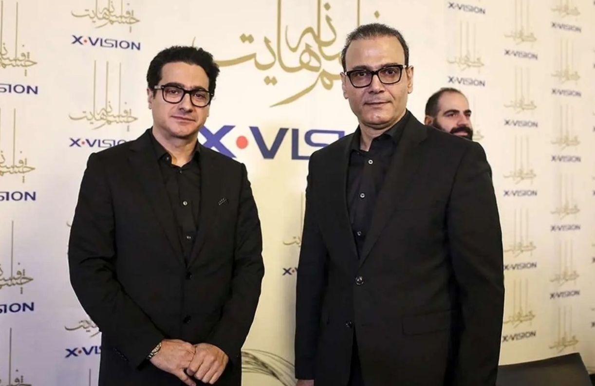 شوخی علیرضا قربانی با تیپ همایون شجریان در پشت صحنه کنسرتش+فیلم