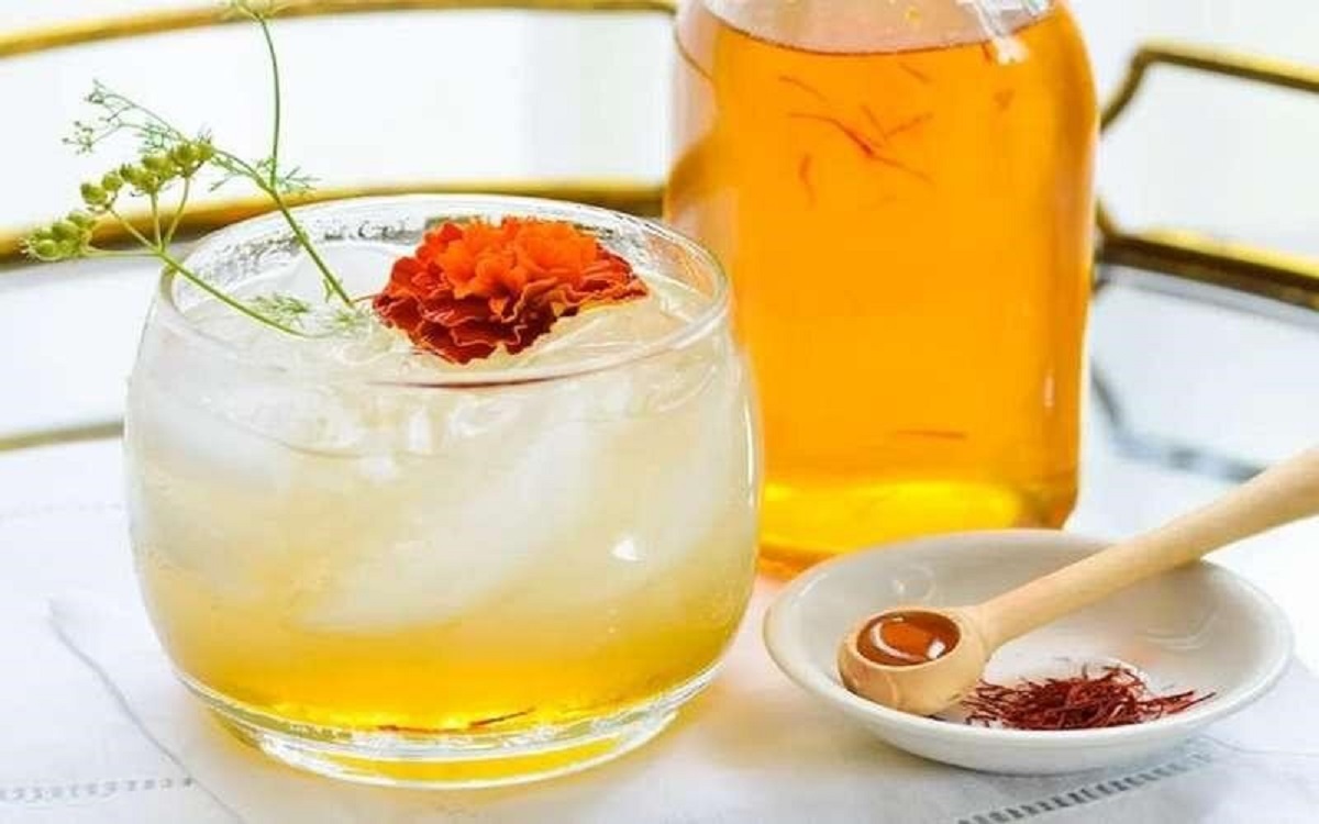 طرز تهیه شربت زعفران خانگی به روش ساده
