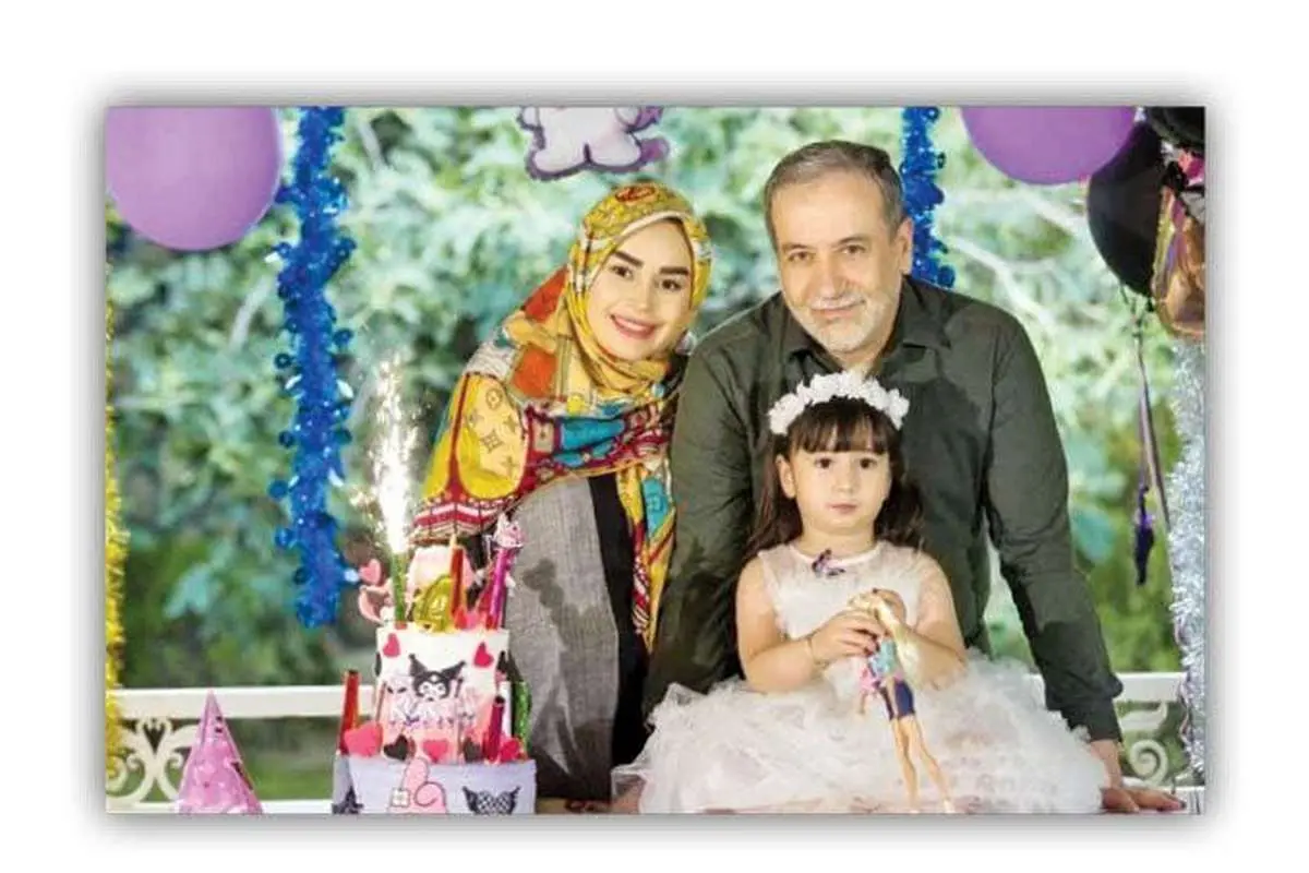 حاشیه‌های تولد دختر عراقچی؛ کیک و هدیه تولد با نماد آمریکایی