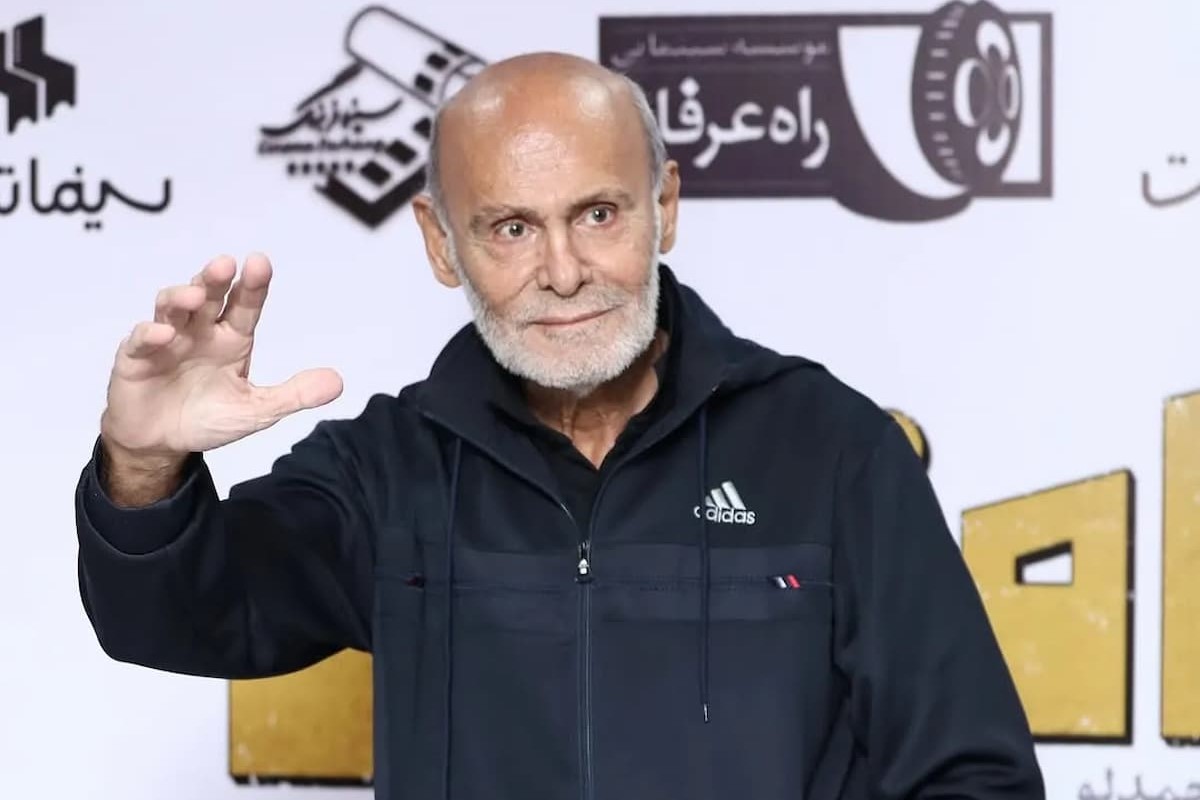 لحظه‌ای که جمشید هاشم پور غافلگیر شد؛ بازیگر زن را نشناخت!