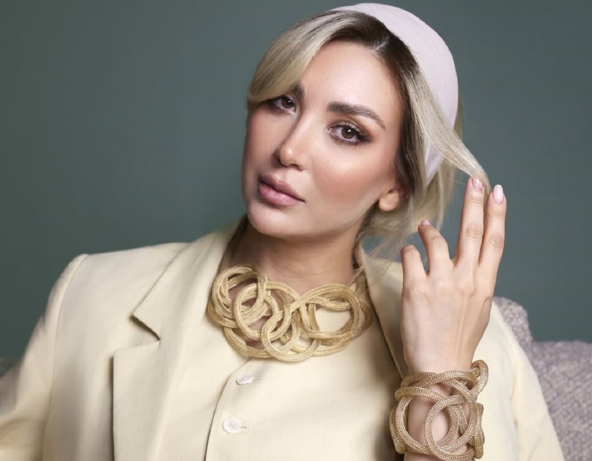 میز ناهار مینا مختاری برای مهمان های ویژه اش