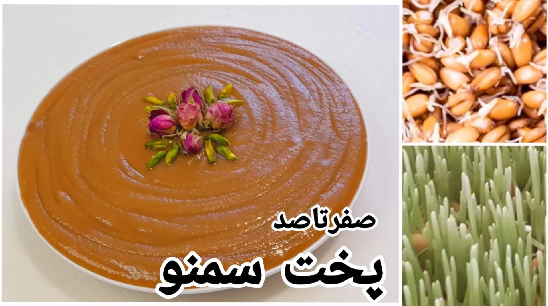 طرز تهیه سمنو سنتی؛ صفر تا صد پخت سمنو| راز شیرین شدن سمنو