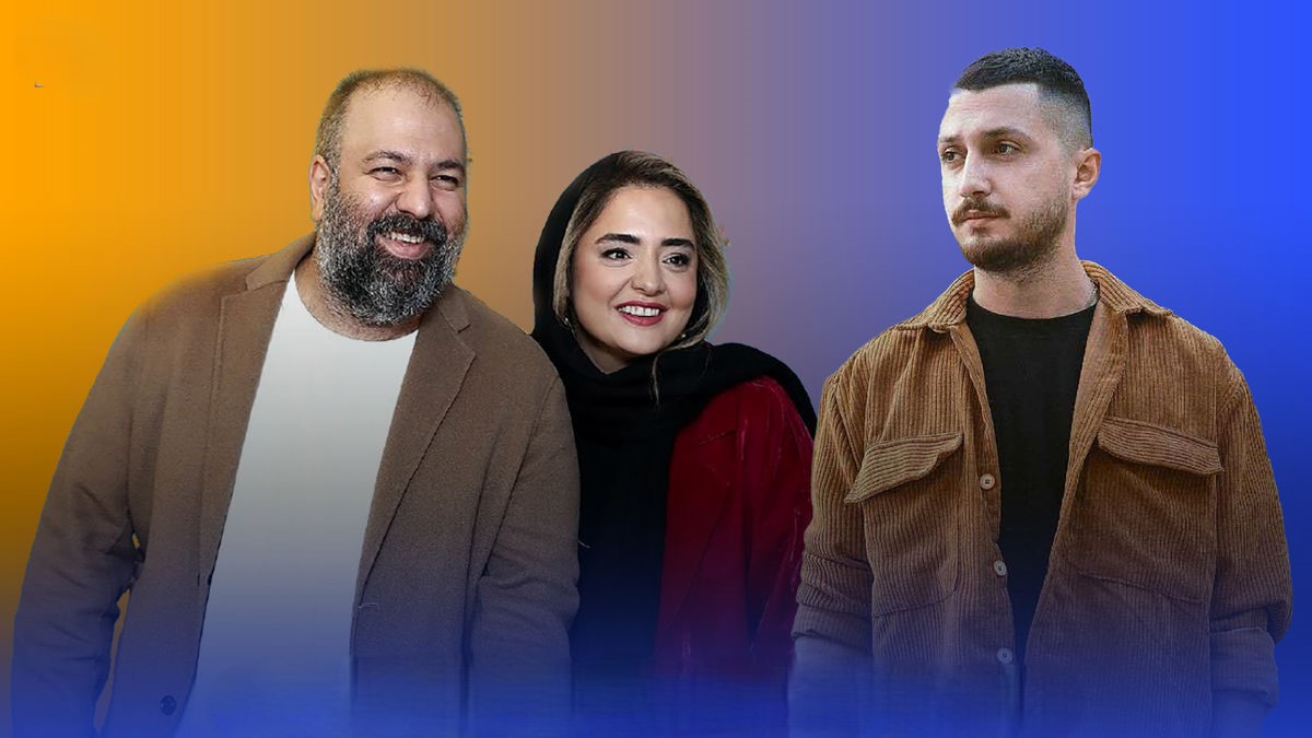 بغض نرگس محمدی هنگام همخوانی با آهنگ شایع در کنار علی اوجی