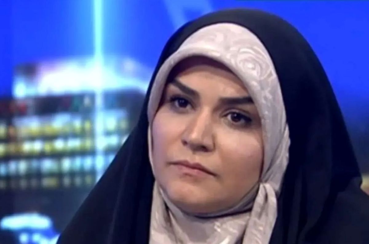 عکس سحر امامی و همسرش با ساختمان شیشهای صداوسیما بعد از حمله؛ همسر شیرزن ایرانی کیست؟