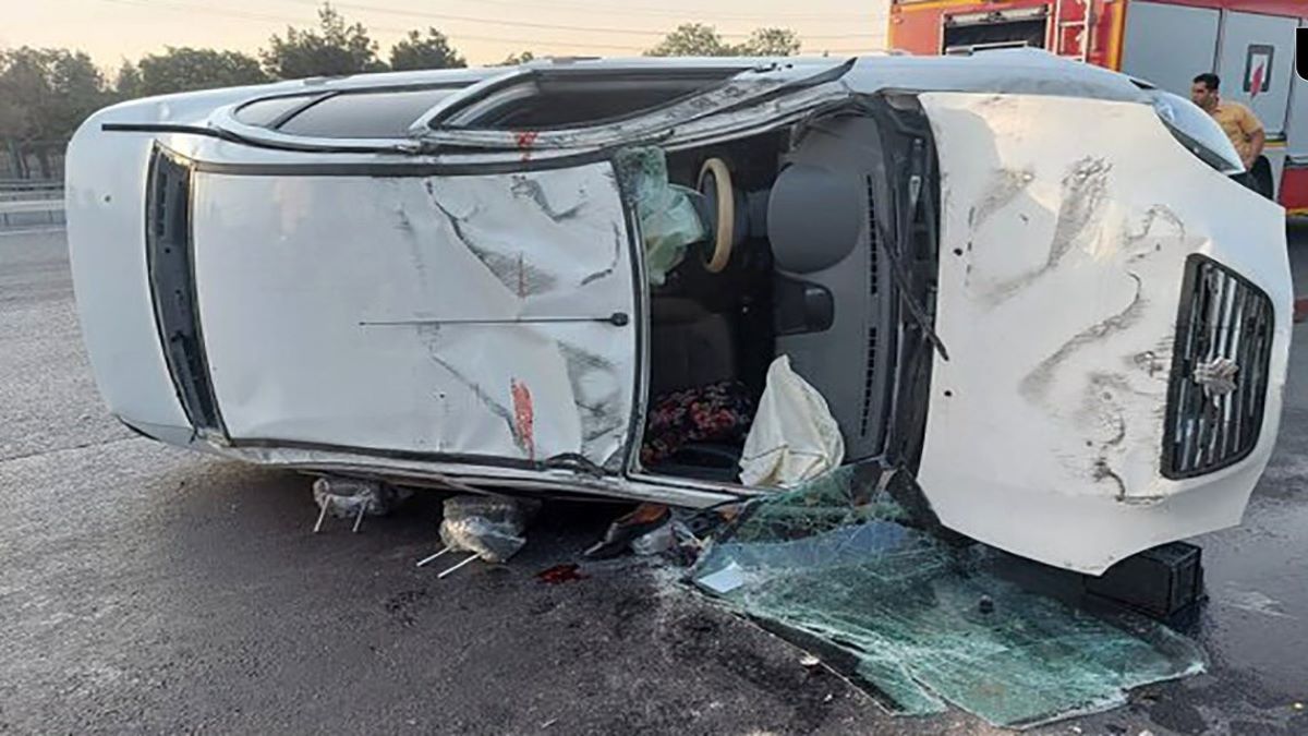 تصادف مرگبار در اتوبان همت | مرگ هولناک ۲ جوان پژو سوار در این اتوبان تهران