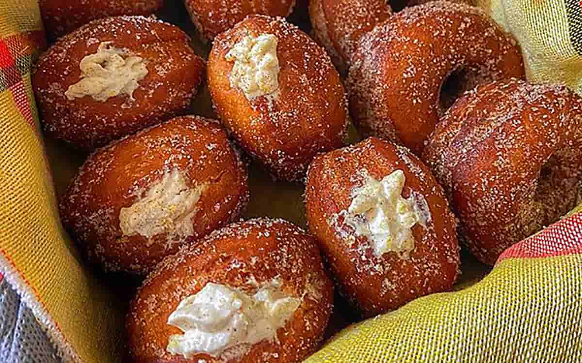 طرز تهیه دونات مغزدار خوشمزه، همانند دونات‌های پرفروش!