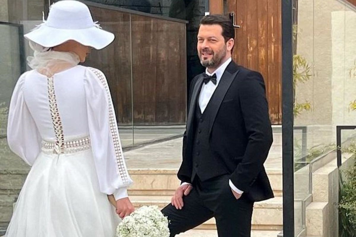 ازدواج رسمی پژمان بازغی و الناز ملک +فیلم