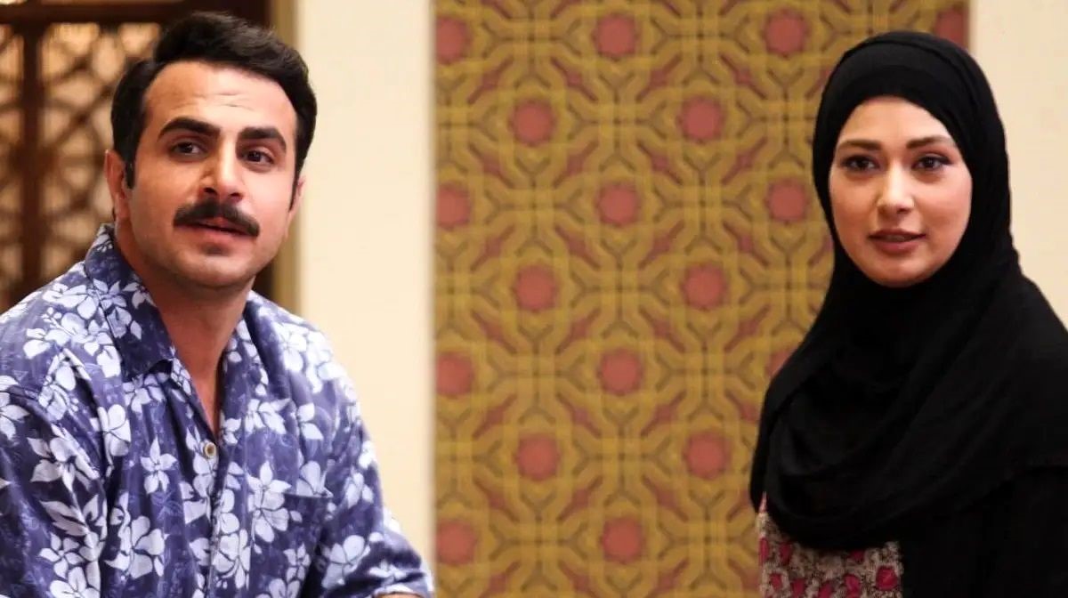 عکس (سفر در زمان)؛ بازیگر نقش ضیا کمیل سریال طوبی در کنار مصطفی زمانی؛ سال 96+ عکس