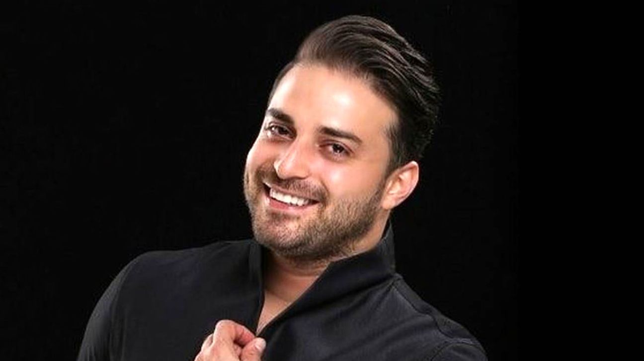 سلفی ماشینی بابک جهانبخش و پسرش