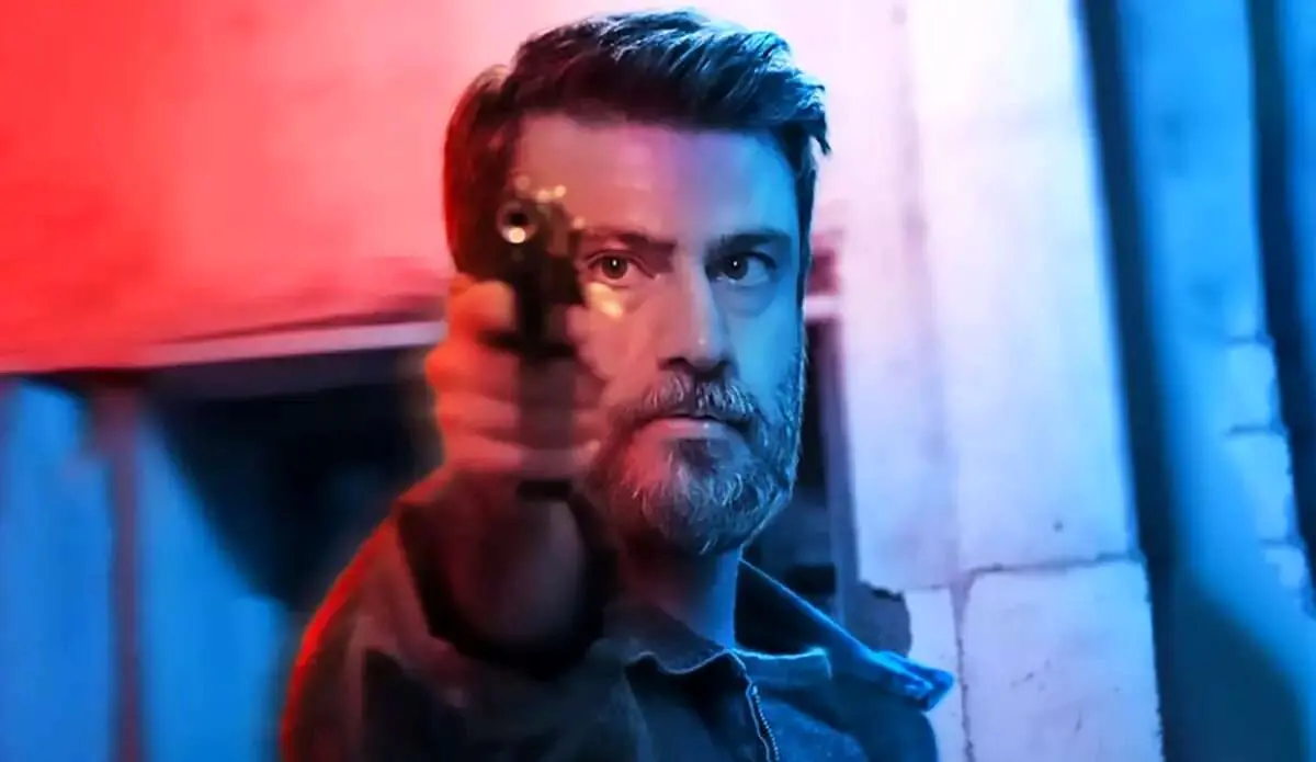 شهرام حقیقت دوست و مهدی حسینی‌نیا در پشت صحنه سریال برتا