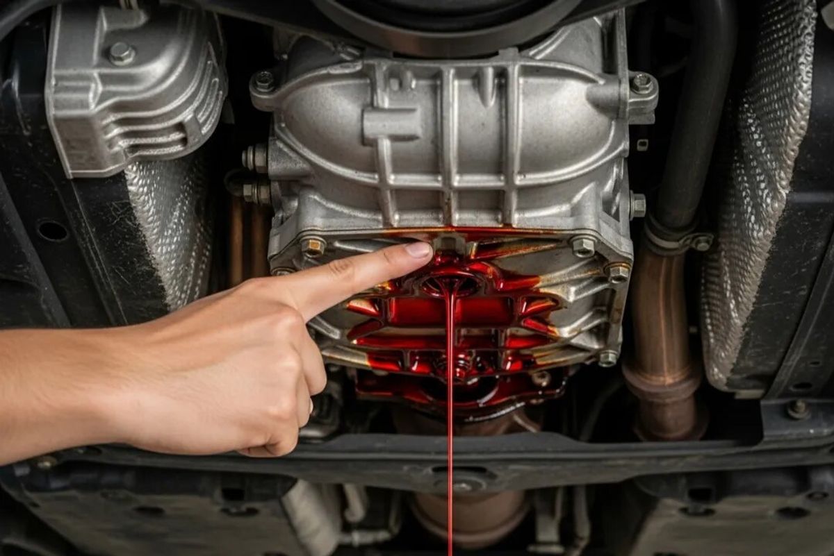 ترفند نگهداری از خودرو | از کجا بفهمیم گیربکس خودرو روغن می‌دهد؟ نشانه‌های مهم روغن‌ریزی گیربکش